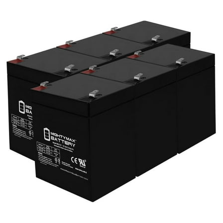 Xayoca ML5-12 - 12 VOLT 5 AH SLA BATTERY - PACK of 6
