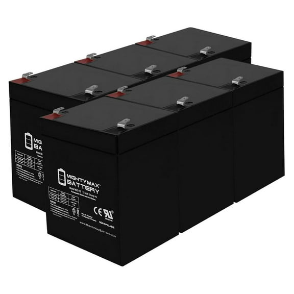 Xayoca ML5-12 - 12 VOLT 5 AH SLA BATTERY - PACK of 6