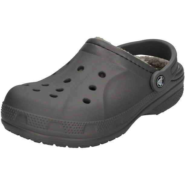 Crocs Adult Unisex Ralen Lined Clog Shoes Slate Grey M9/W11 