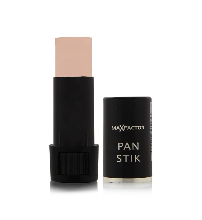 Max Factor Panstik Foundation - 12 True Beige + Makeup Blender Stick, 12 Pcs