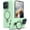Green, variant on For Motorola Moto G86 Power Case (Compatible With MagSafe) With Invisible Magnetic O-Ring Stand Military-Grade Shockproof Phone Case,Black,For Moto G86 Power
