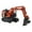 Orange, variant on TISHITA Excavator Toy Alloy Interactive Imaginative Play Educational Kids Boys Girls Gray
