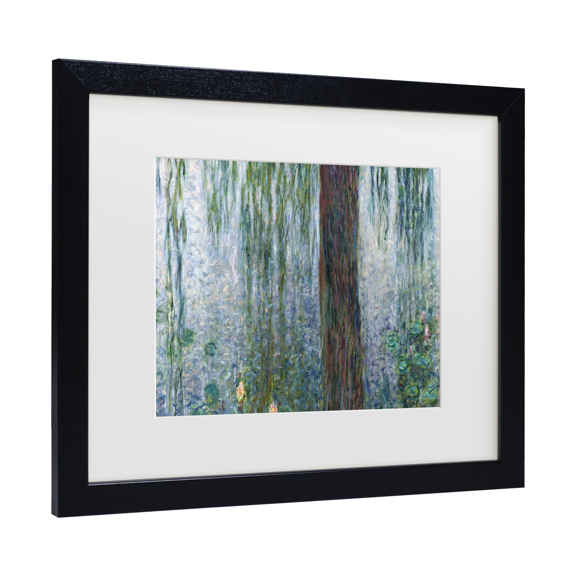 Trademark Fine Art 'Waterlillies Morning' Canvas Art by Claude Monet