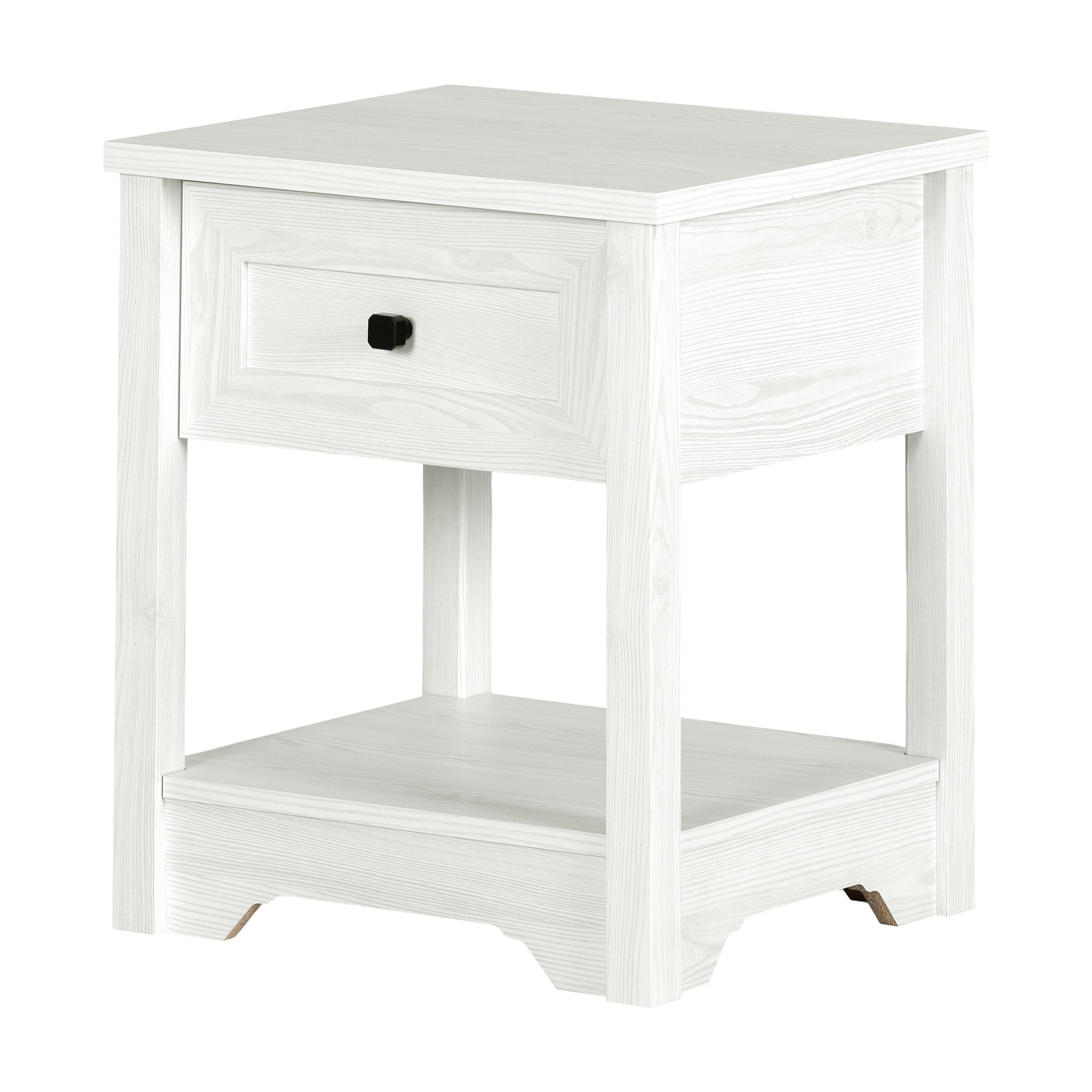 Table de chevet pour Enfants, fini Pin blanc, collection Hazen de Meubles South Shore