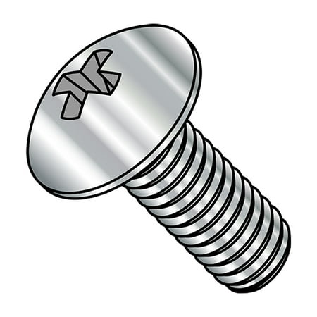 

8-32X1 1/8 Phillips Truss Machine Screw Fully Threaded Full Contour 18-8 Stainless Steel (Pack Qty 2 000) BC-0818MPT188