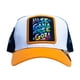 thumbnail image 1 of Gorra Visera curva con malla y ajustador Pook Frase No se gana pero se goza, 1 of 2