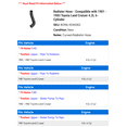 thumbnail image 2 of Radiator Hose - Compatible with 1981 - 1983 Toyota Land Cruiser 4.2L 6-Cylinder 1982, 2 of 2