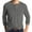 AL12_Gray, variant on Resicozy Men's Henley Shirts Long Sleeve T-Shirts Casual Fashion Pullover Shirt Soft Stretch Basic Tees Fall Top Red XL