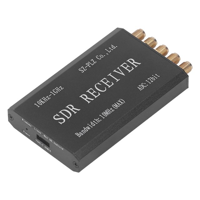 Receptor SDR ANGGREK de radio de onda corta de Aleación de aluminio con Interfaz USB tipo C