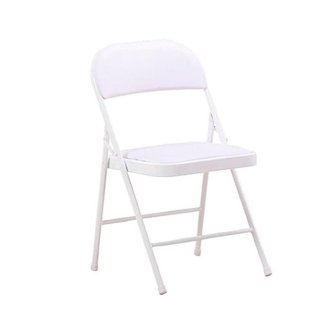 Silla plegable acojinada ilios innova blanca