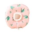 thumbnail image 2 of Visland Cat Cone Adjustable Recovery Collar Soft After Surgery for Cats Wound Healing Protective E Collar Elizabethan Collars, 2 of 7