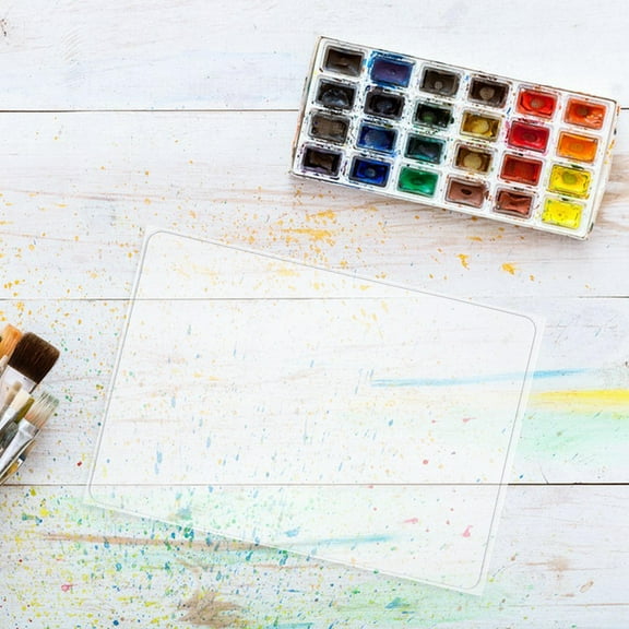 LOLIPPYY Clear Gel Printing Plate for Creative Arts Versatile Soft Gel Press for Monoprints