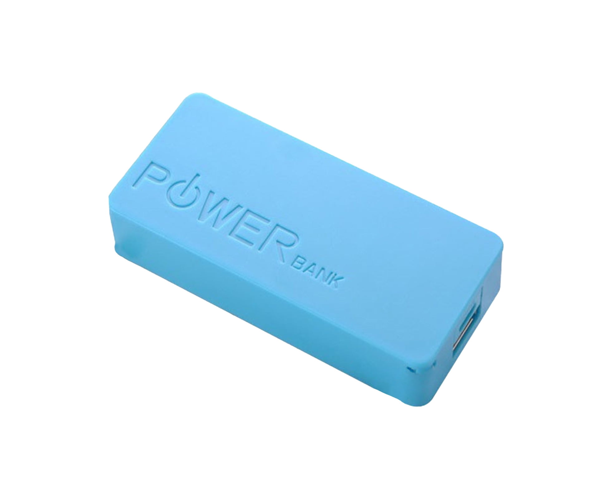Power Bank Box Universal Welding-free Portable 2 x 18650 Battery Mobile Charger DIY Case for Phone-Blue