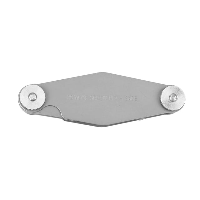 Calibrador de Rosca T Acero Inoxidable Medición de Paso de Tornillo 29 Grados