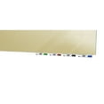 thumbnail image 2 of Ghent Aria 3'H x 4'W Low Profile Magnetic Glass Whiteboard Beige (ARIASM34BG), 2 of 2