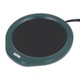 thumbnail image 1 of Coffee Mug Warmer, US Plug 110V 55 Degrees Celsius  Constant Temperature Tea Warmer Electroplated Buttons  For Office For Tea For Coffee Green, 1 of 8