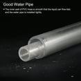 thumbnail image 6 of Uxcell Rigid Round Pipe High Transparency for Water Pipe,Crafts,Display Racks 33.5mmx40mm, 6 of 6