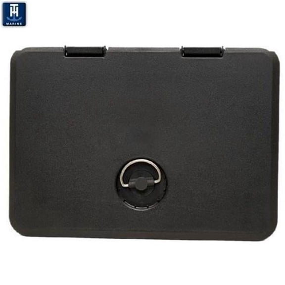 T-H Marine Supplies HAT-1317-1-DP 13 x 17 in. Non-Locking Hatch, Black