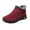 Wine, variant on asddcavvf Fashion Plush Boots Shoes Flat On Breathable Winter Women's Thermal Slip Heel Casual Women