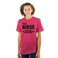 thumbnail image 3 of Funny I'm a Doctor I'm Never Wrong Plus Size Crewneck Graphic Tee Shirt Brisco Brands 3X, 3 of 5