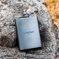 thumbnail image 2 of Outdoor Ti Flask Lightweight Ti Alcohol Container Ti Wine Bottle 215ml Camping Ti Flask, 2 of 9