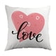 thumbnail image 2 of Funda de almohada de San Valentín con estampado de corazones | Funda de cojín decorativa festiva para sofá | Ambiente festivo para sala de estar y dormitorio, 2 of 6