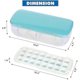 thumbnail image 5 of Silicone Ice Cube Tray With Lid And Bin, 48 Grids Press Type Ice Cube Molds Comes With Storage Bin And Ice Scoop, 5 of 5