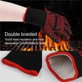 thumbnail image 5 of Guantes De Silicona Antideslizantes Resistentes Al Calor Para Barbacoa Extrema, Guantes De Cocina Para Horno, Manoplas Calientes Para Cocinar Serendint EL008109-00, 5 of 5
