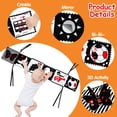 thumbnail image 4 of toosivia Baby Toys 0-3 Months: Black and White High Contrast Baby Toys 0-6 Months, Baby Soft Cloth Book Tummy-Time Toys with Mirror for Babies Infants 6-12 Months,  Baby Newborn Toys Gift, 4 of 6