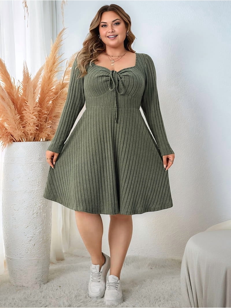 walmart plus size casual dresses Women's Plus Size Summer Dresses & Activewear | Walmart