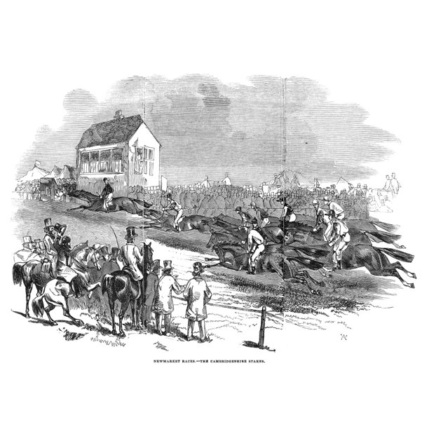 England Newmarket 1845 Nthe Cambridgeshire Stakes At Newmarket Suffolk