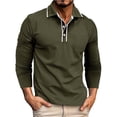 thumbnail image 3 of Men’s Lapel Button T-Shirt Casual Business Everyday Top, 3 of 8