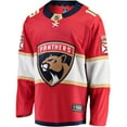 thumbnail image 2 of Men's Fanatics Aleksander Barkov Red Florida Panthers Breakaway Jersey, 2 of 3