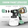 thumbnail image 3 of Pulverizador de pintura PICKITOLES 1000 W HVLP eléctrico con tanque de 1400 ml, 3 of 8