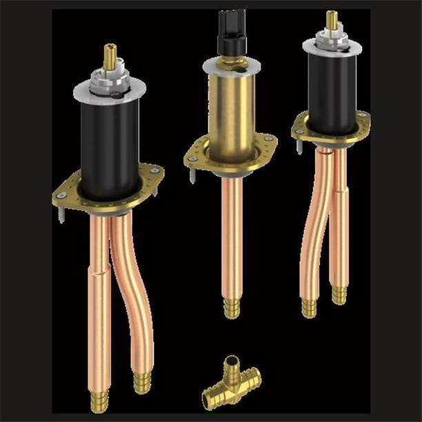 Flexible Classic Roman Tub Filler Rough in Valve with PEX Crimp