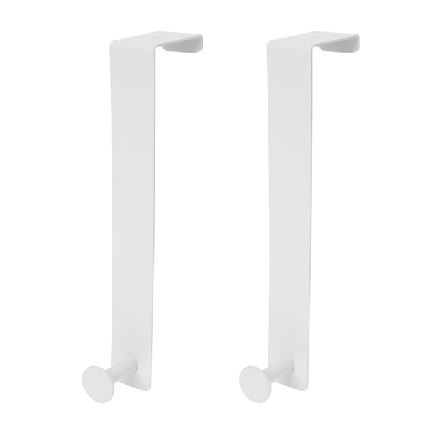 Minkissy 2 Pcs Crochet de Porte en Acier Inoxydable Sans Perçage pour Propriétaires