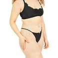 thumbnail image 3 of Parade Mesh Scoop Bralette and String Cheeky Set, Sizes XS to 3XL, 3 of 8