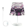 thumbnail image 2 of LED Desk Lamp Beautiful Girl with Mask Table Nightstand Lamps with 3 Color Temperatures for Home Bedroom Living Room Decor 6x11, 2 of 8