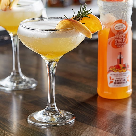 Master of Mixes Cocktail Essentials Simple Syrup Peach