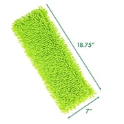 Libman Green Microfiber Dust Mop Refill Pad Attachment Style Clip-on