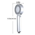 thumbnail image 3 of asddcavvf High Pressure Handheld Shower Head Showerhead Set Bracket For Low Flow Water Supply Hand Shower Spray Even Shower Head Wand Hose And Nozzle for Shower, 3 of 9