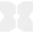 thumbnail image 2 of 10"OD x 3"ID x 3 1/2"C x 1"P Titus Architectural Grade PVC Contemporary Ceiling Medallion, Two Piece, 2 of 7