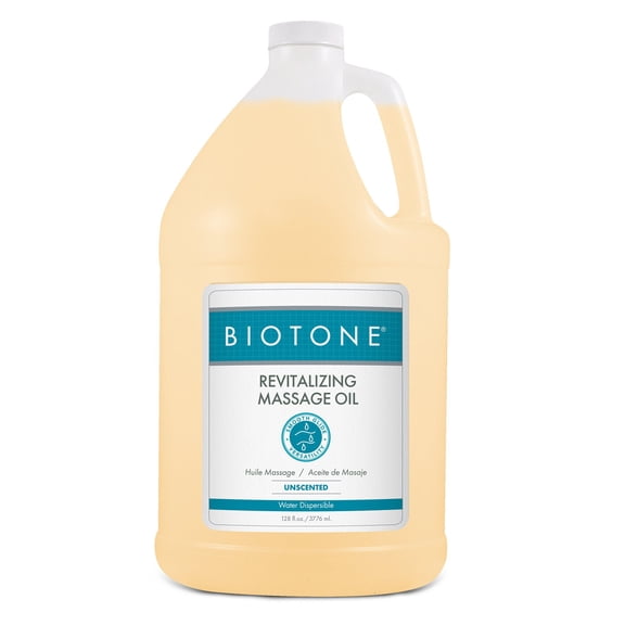 BIOTONE Revitalizing Unscented Massage Treatment Oil 1 gal. Jug ROU1G 1 Ct