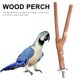 thumbnail image 3 of 2Pcs Bird Perch Parakeet Toys Parrot Stand Natural Wood Perch Bird Cage Random Style, 3 of 4