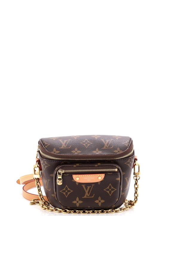 Pre-Owned Bum Bag Monogram Canvas Mini By Rebag