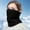 265#Black, variant on Thickened Windproof Cycling Neck Warmer, Multifunctional Breathable Face Cover, Elastic Cold Resistant Outdoor Scarf for Skiing Hiking Riding Winter Outdoor Full Face Warm Protection Use