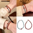 thumbnail image 2 of Fogun Vintage Styles Vibranting Interlockings Bead Bracelet With Portable Designs for Women Casual or Formal Occasions, 2 of 2