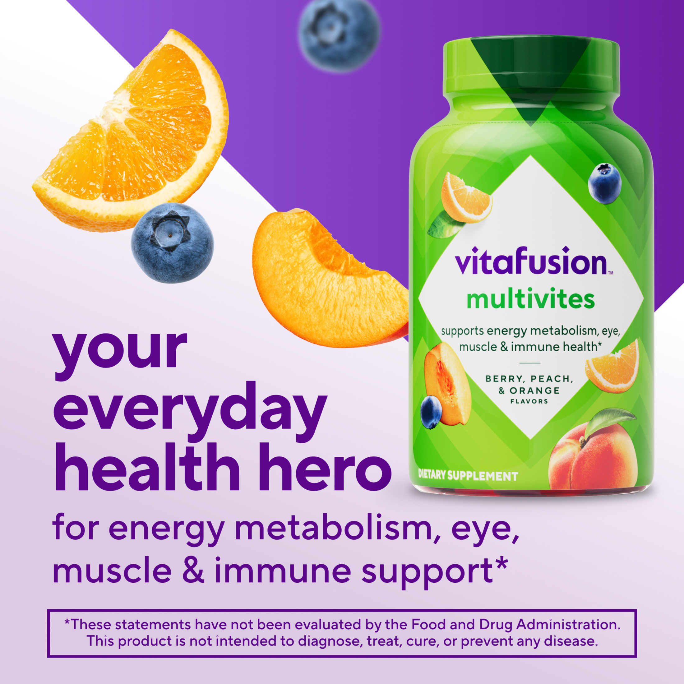 Vitafusion MultiVites Gummy Multivitamins for Adults photo 3
