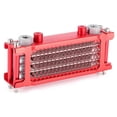 thumbnail image 3 of Motorcycle Oil Cooler Radiator Cooling System 100-250CC Off-Road Vehicle Red 85x200x45mm, 3 of 5