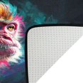 thumbnail image 4 of Monkey Rug & Home Decor-Cool Gorilla Black Area Rugs-Animal Monkey Rug Carpet Durable & Non-Slip Modern Rugs for Living Room Bedroom Man Cave Decorative-I83HP, 4 of 7